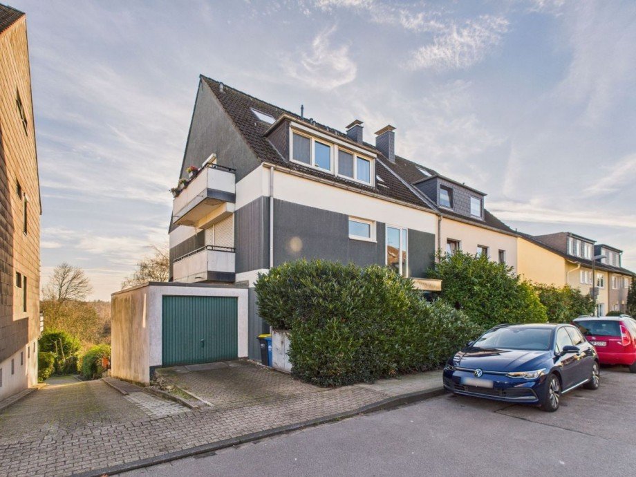 Hausansicht Maisonettewohnung Essen