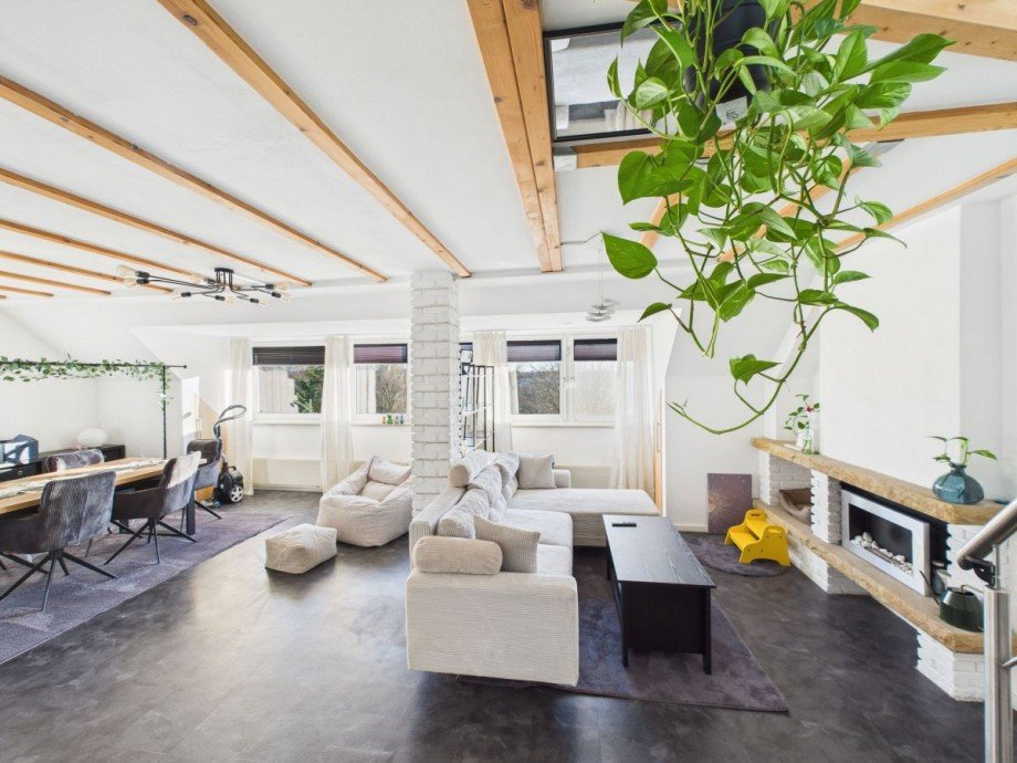 Wohnzimmer Maisonettewohnung Essen