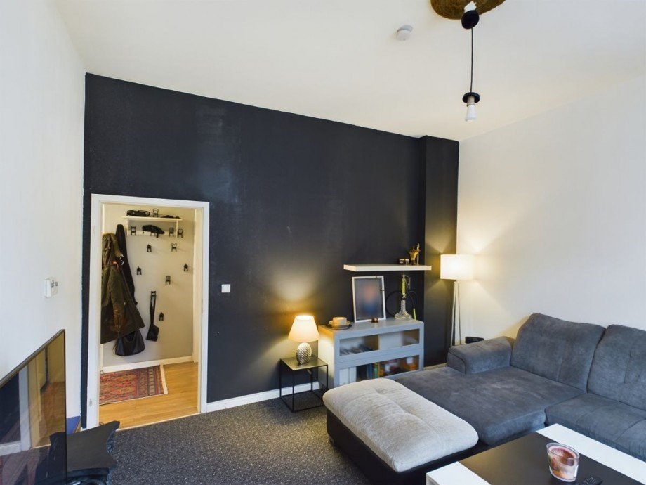 Wohnzimmer Etagenwohnung Wuppertal